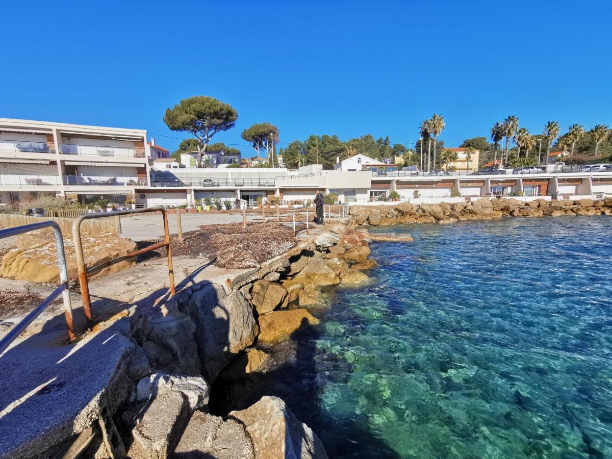 Les Pieds Dans L'Eau Plage Saint-Jean La Ciotat Esterno foto